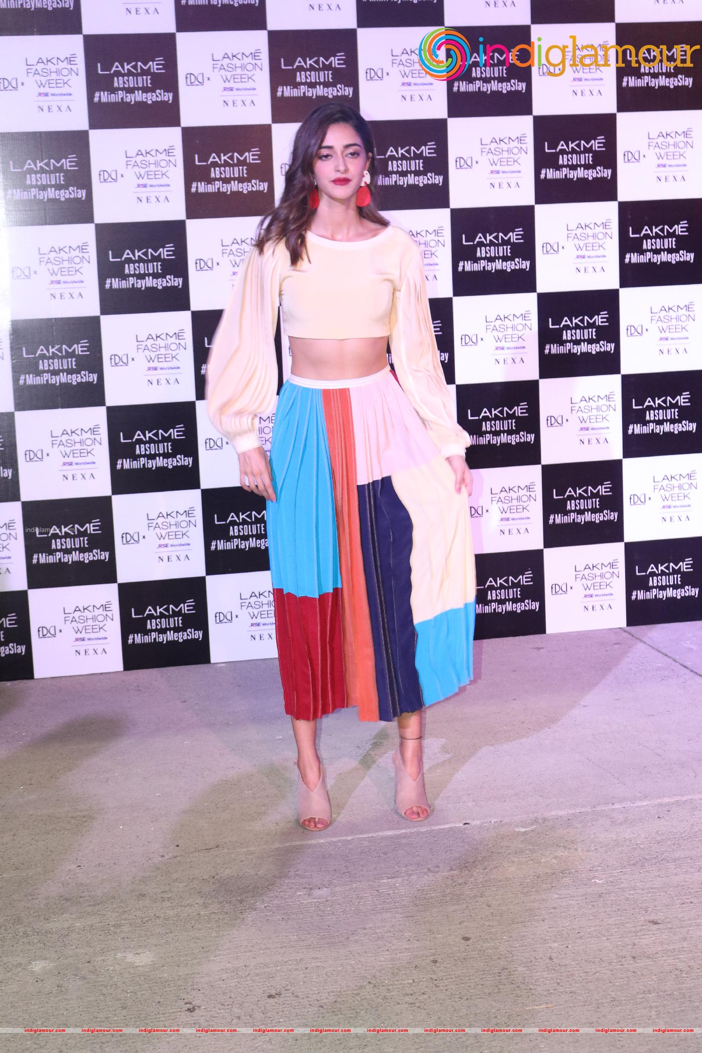 Ananya Panday At Lakme Fashion Week Day 3 Event hd photo