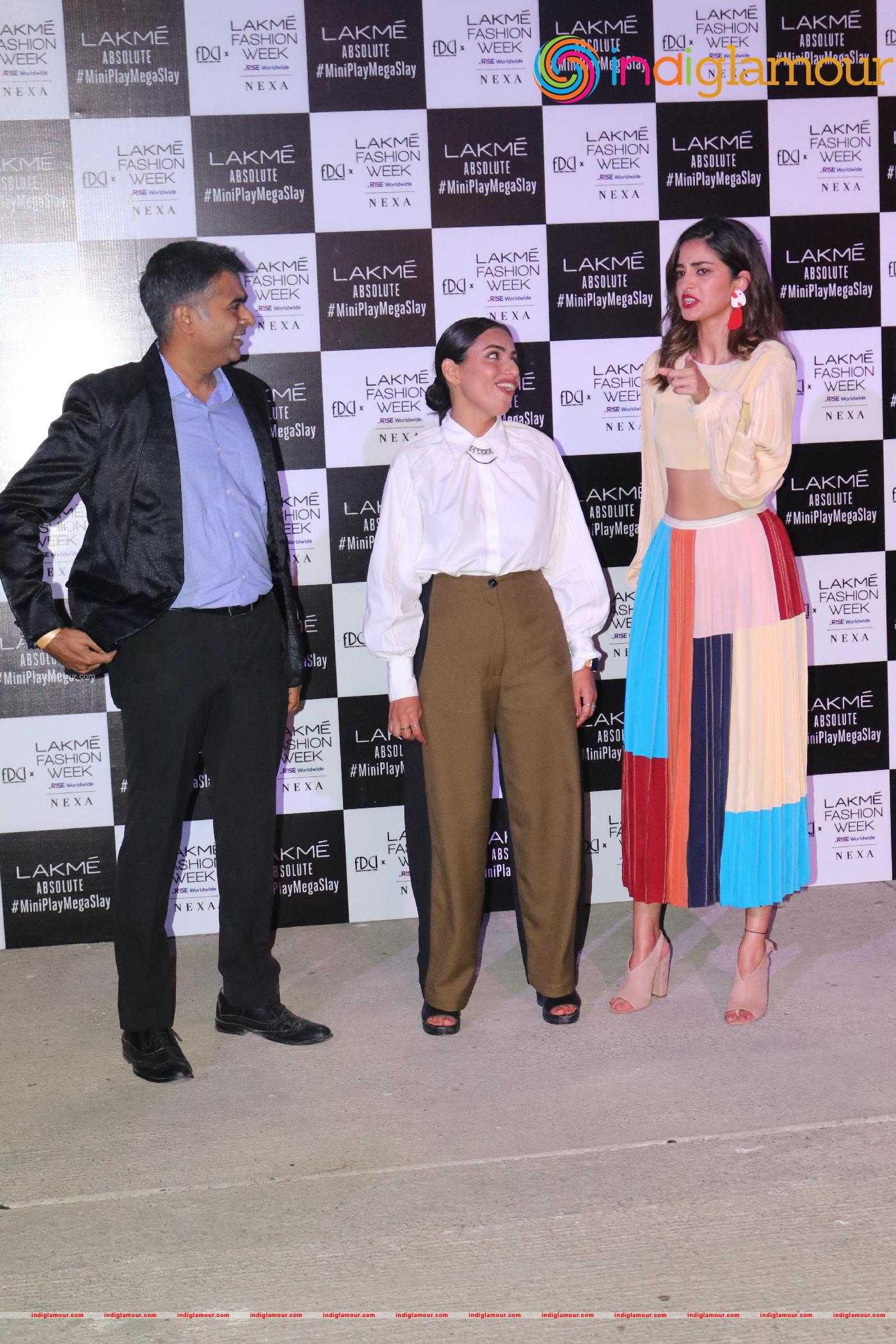 Ananya Panday At Lakme Fashion Week Day 3 Event hd photo