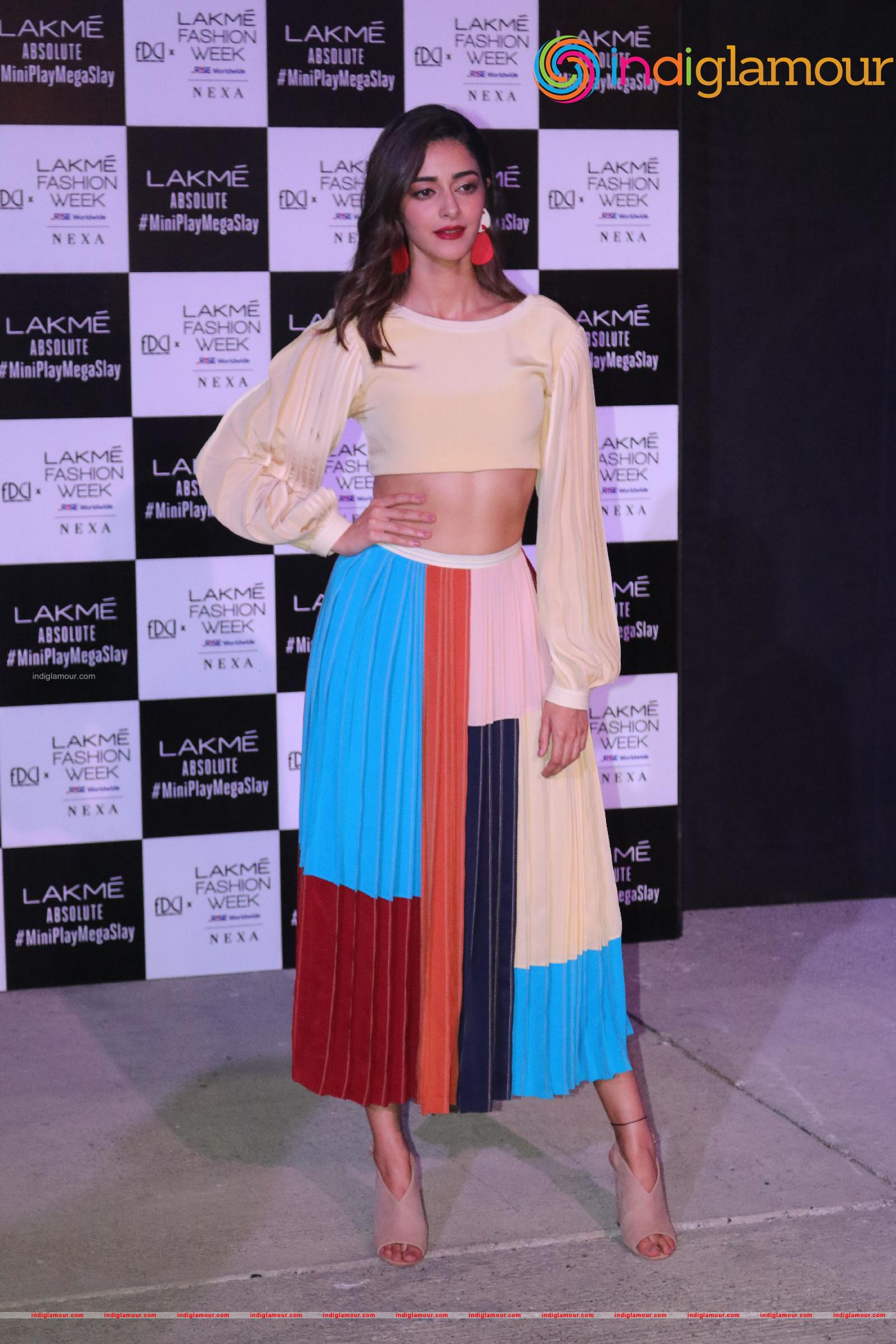 Ananya Panday At Lakme Fashion Week Day 3 Event hd photo