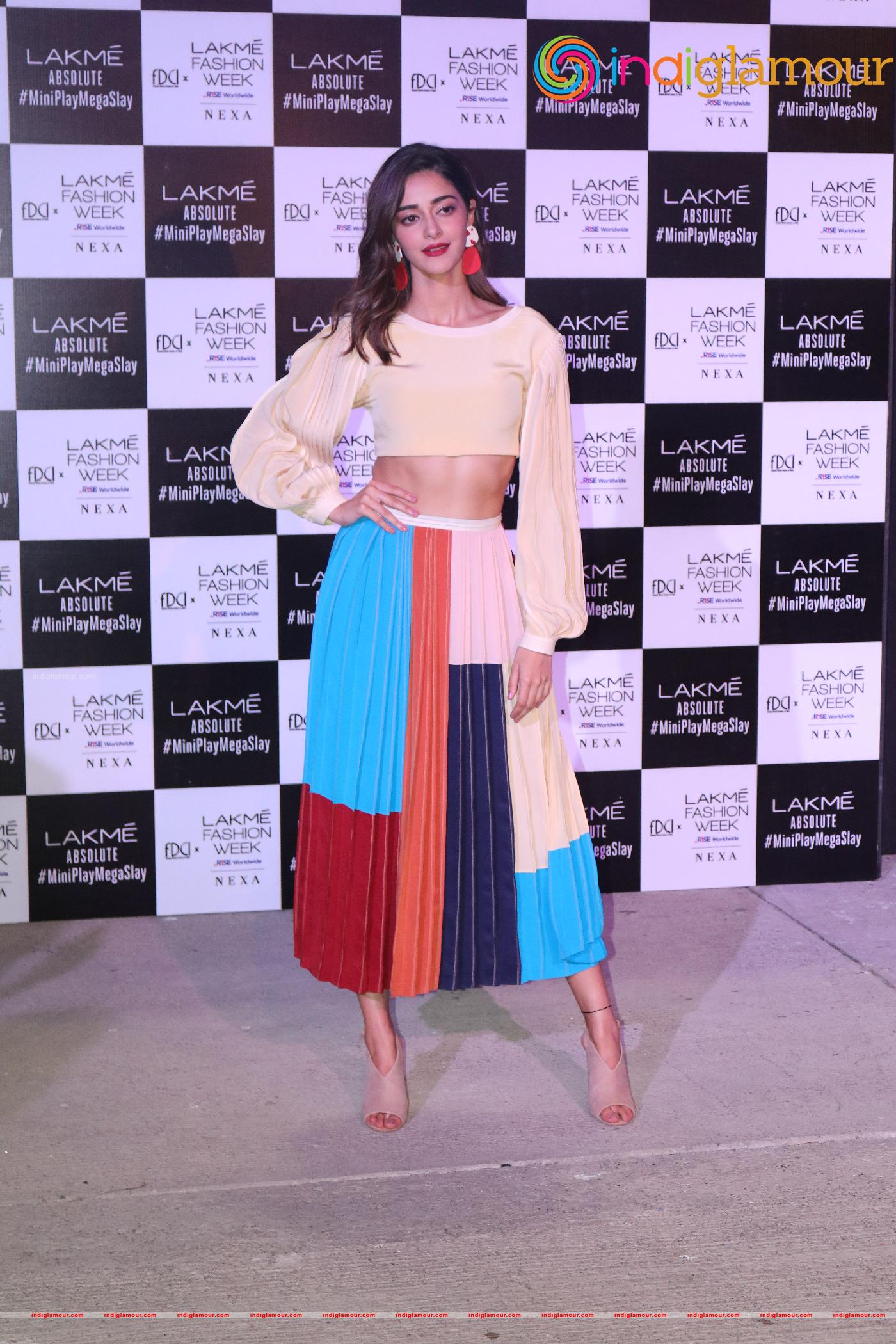 Ananya Panday At Lakme Fashion Week Day 3 Event hd photo