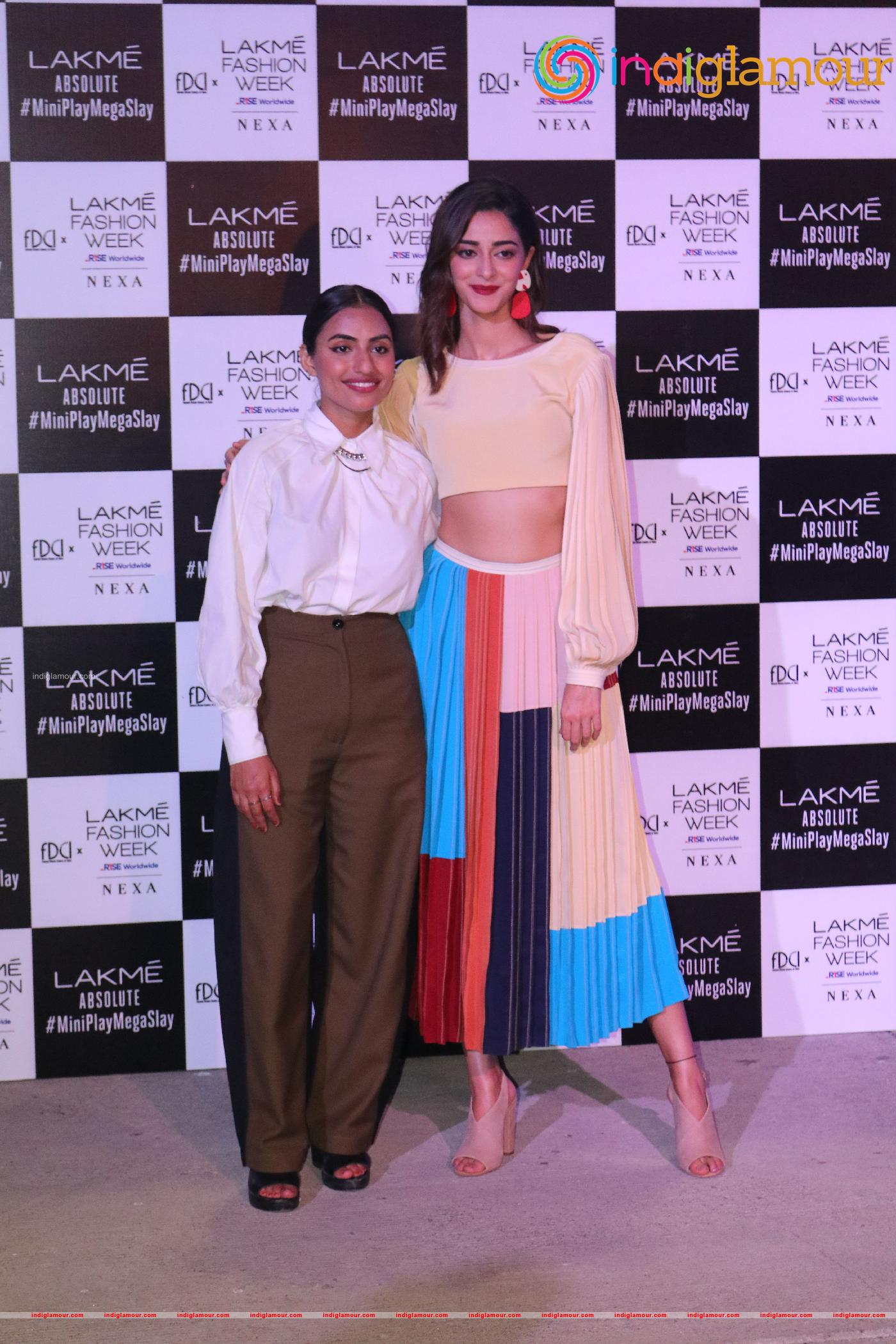 Ananya Panday At Lakme Fashion Week Day 3 Event hd photo
