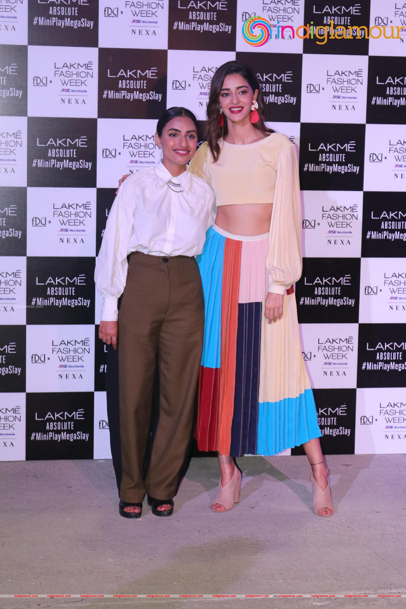 Ananya Panday At Lakme Fashion Week Day 3 Event hd photo