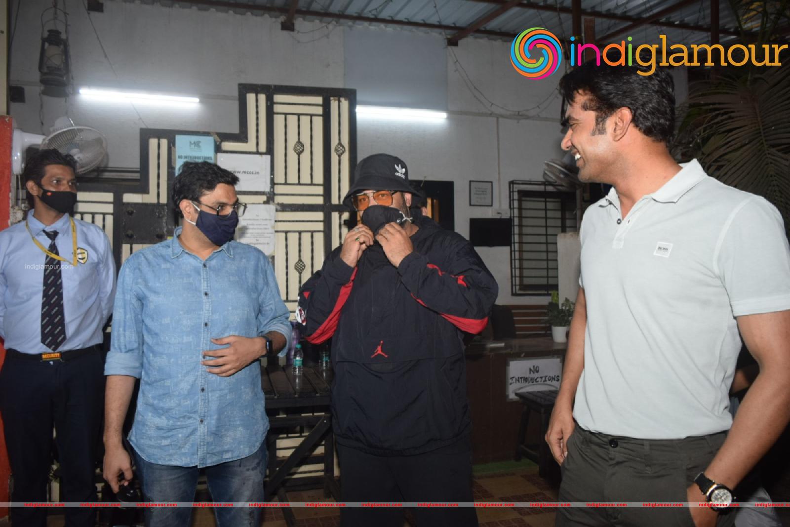 Badshah and Mukesh Chhabra Event hd photo