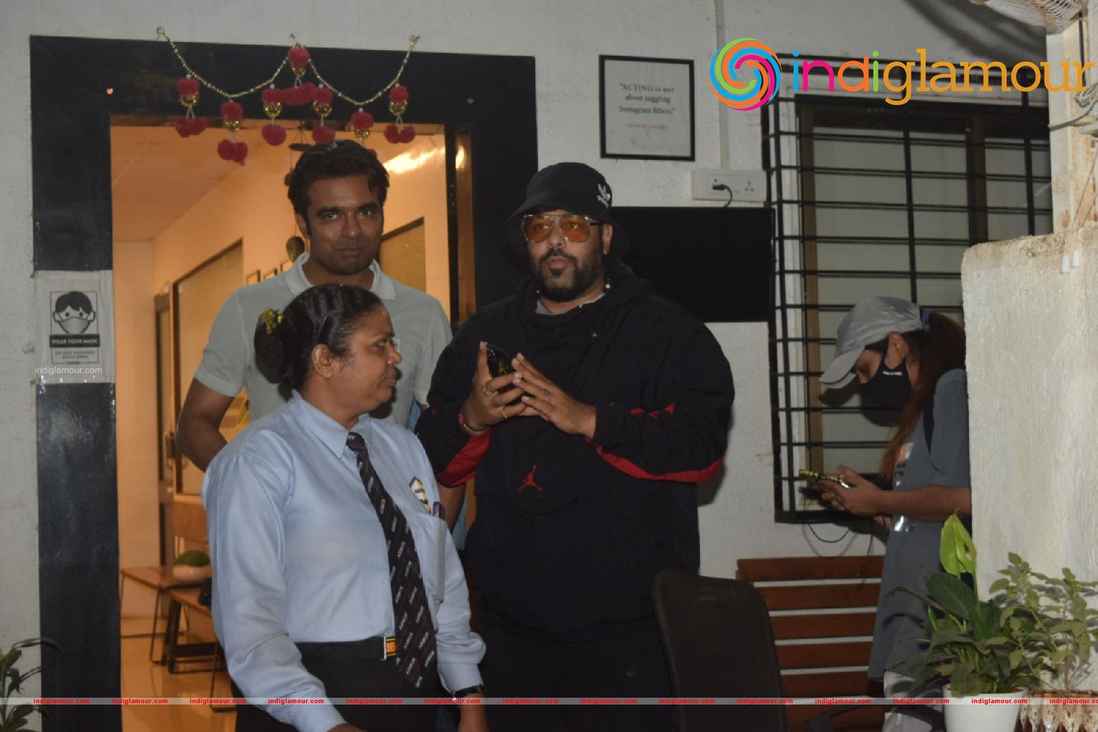 Badshah and Mukesh Chhabra Event hd photo