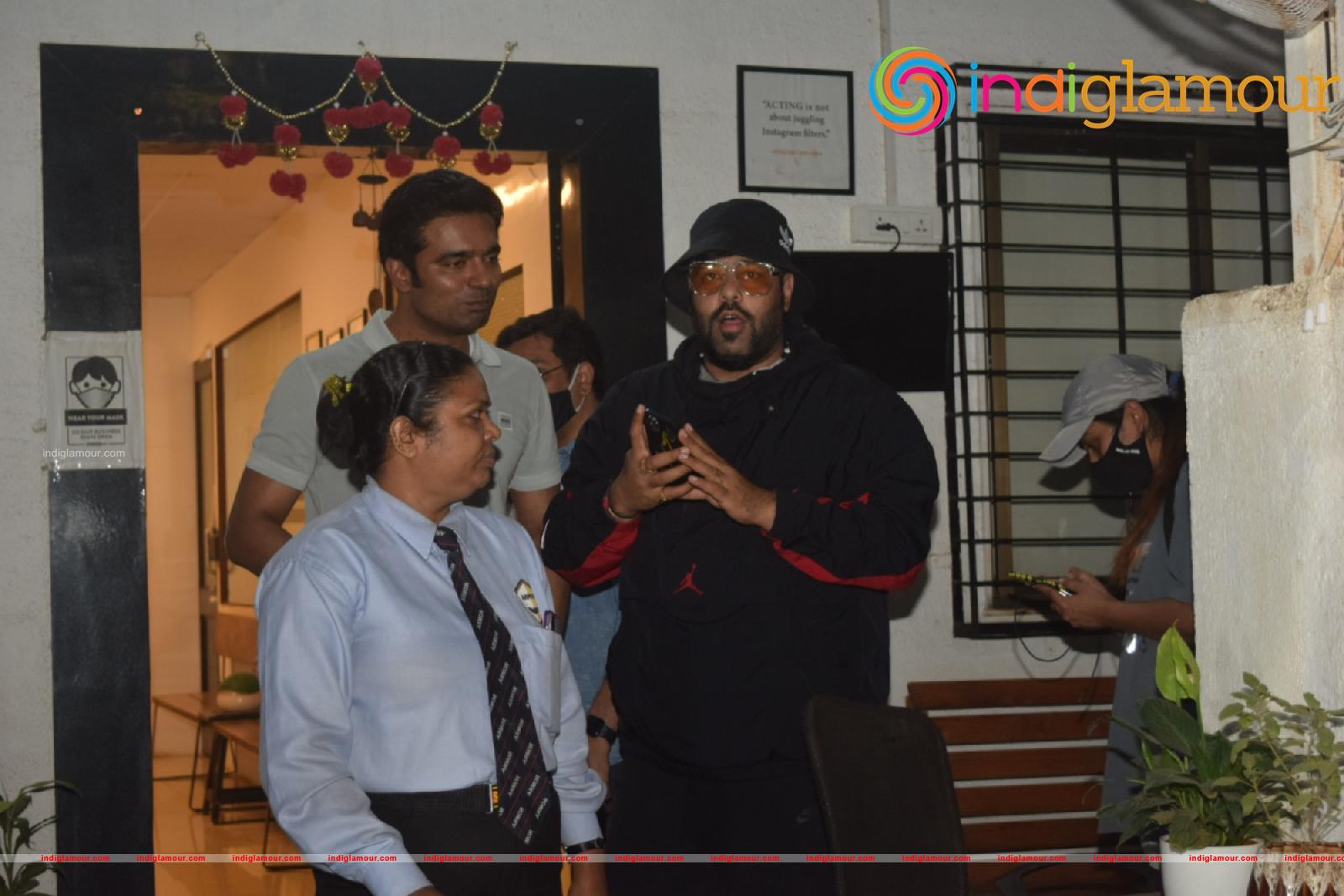 Badshah and Mukesh Chhabra Event hd photo