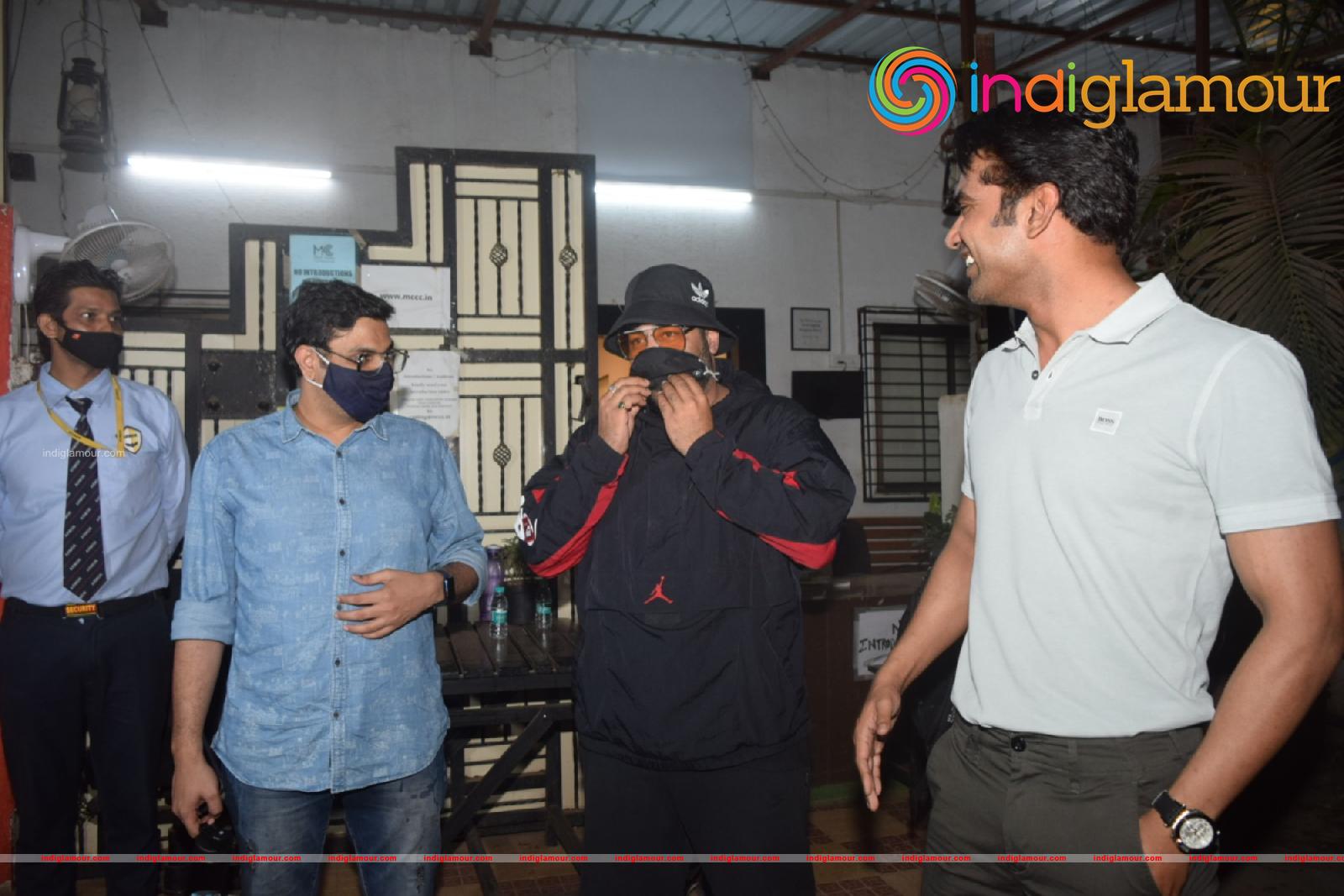 Badshah and Mukesh Chhabra Event hd photo
