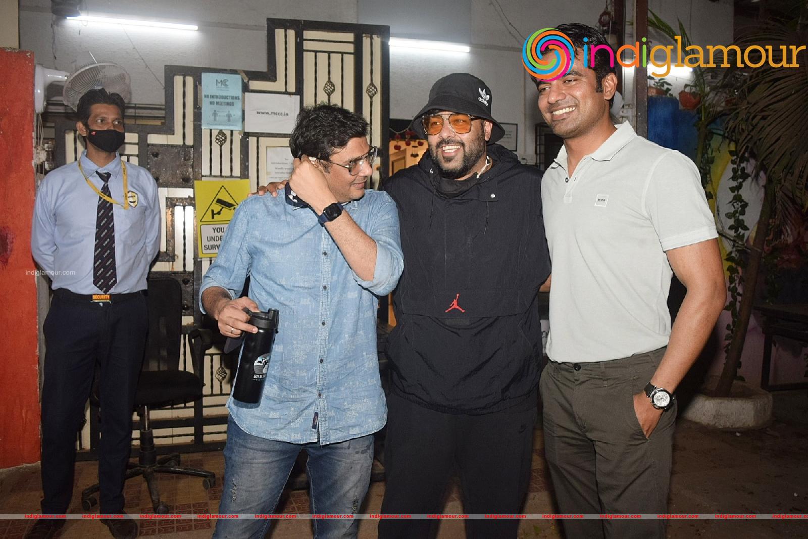 Badshah and Mukesh Chhabra Event hd photo