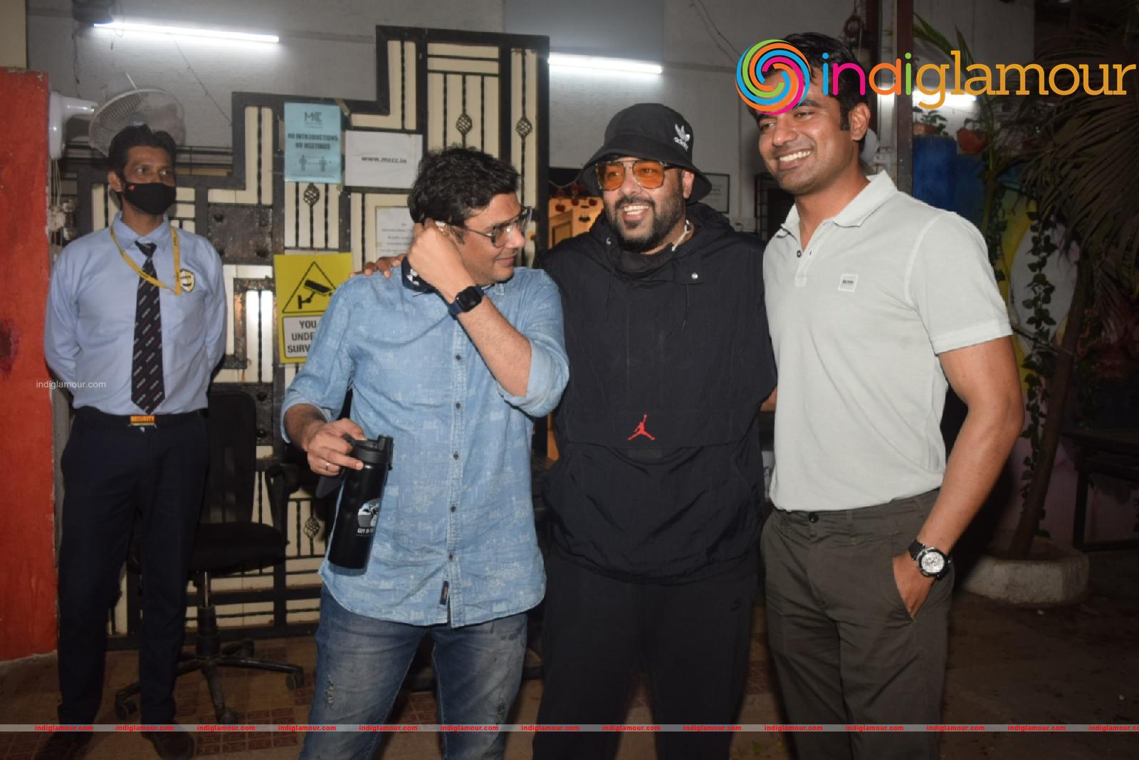 Badshah and Mukesh Chhabra Event hd photo
