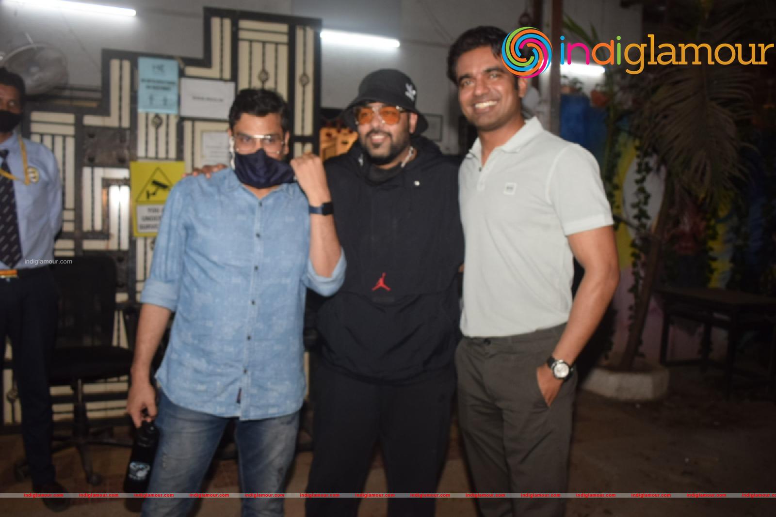 Badshah and Mukesh Chhabra Event hd photo