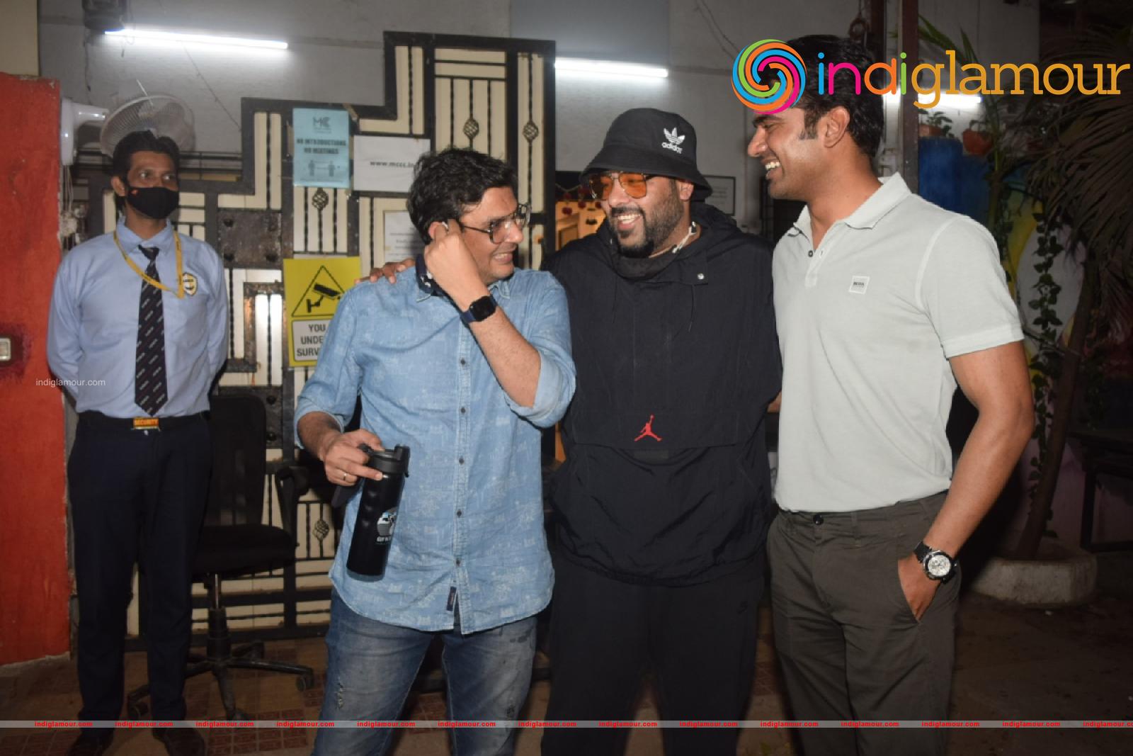 Badshah and Mukesh Chhabra Event hd photo