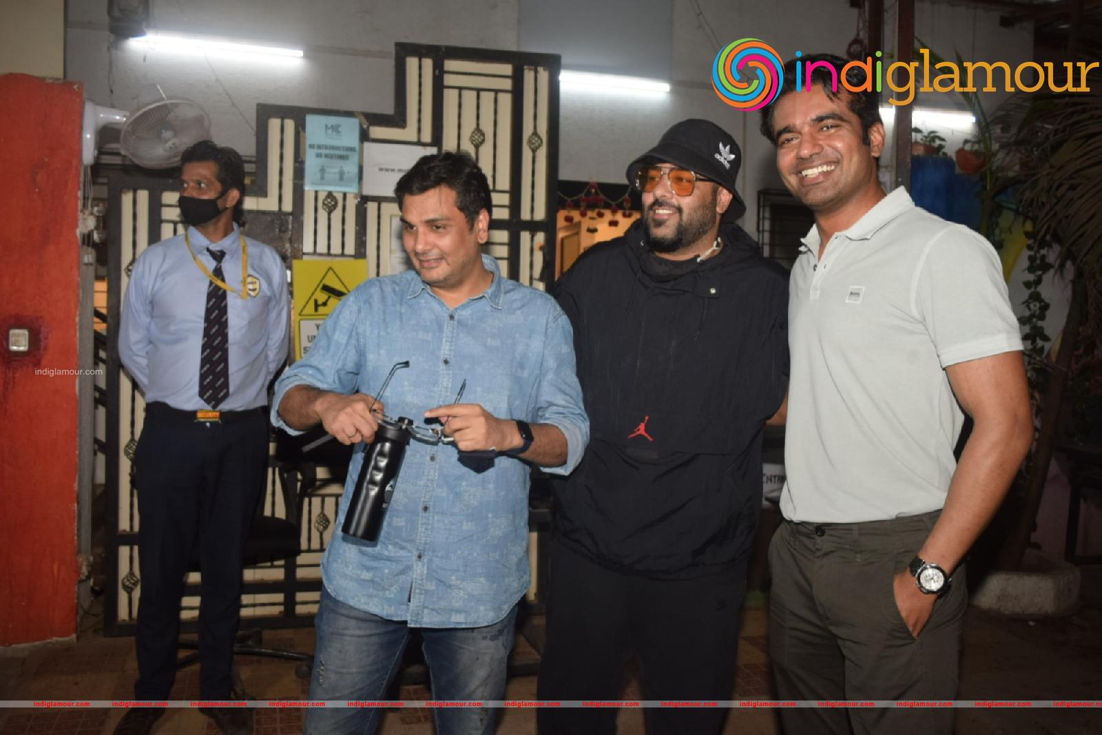 Badshah and Mukesh Chhabra Event hd photo