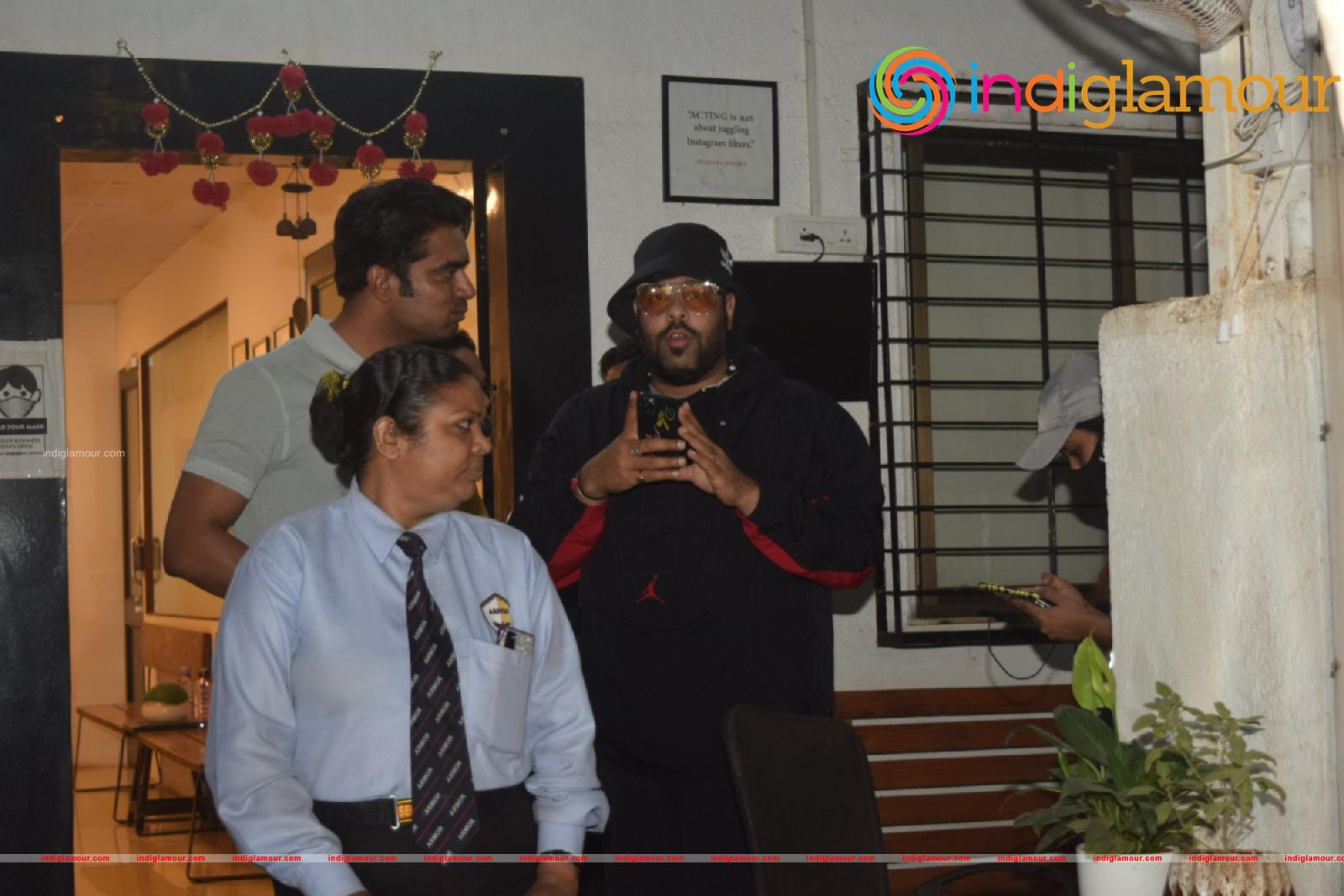 Badshah and Mukesh Chhabra Event hd photo