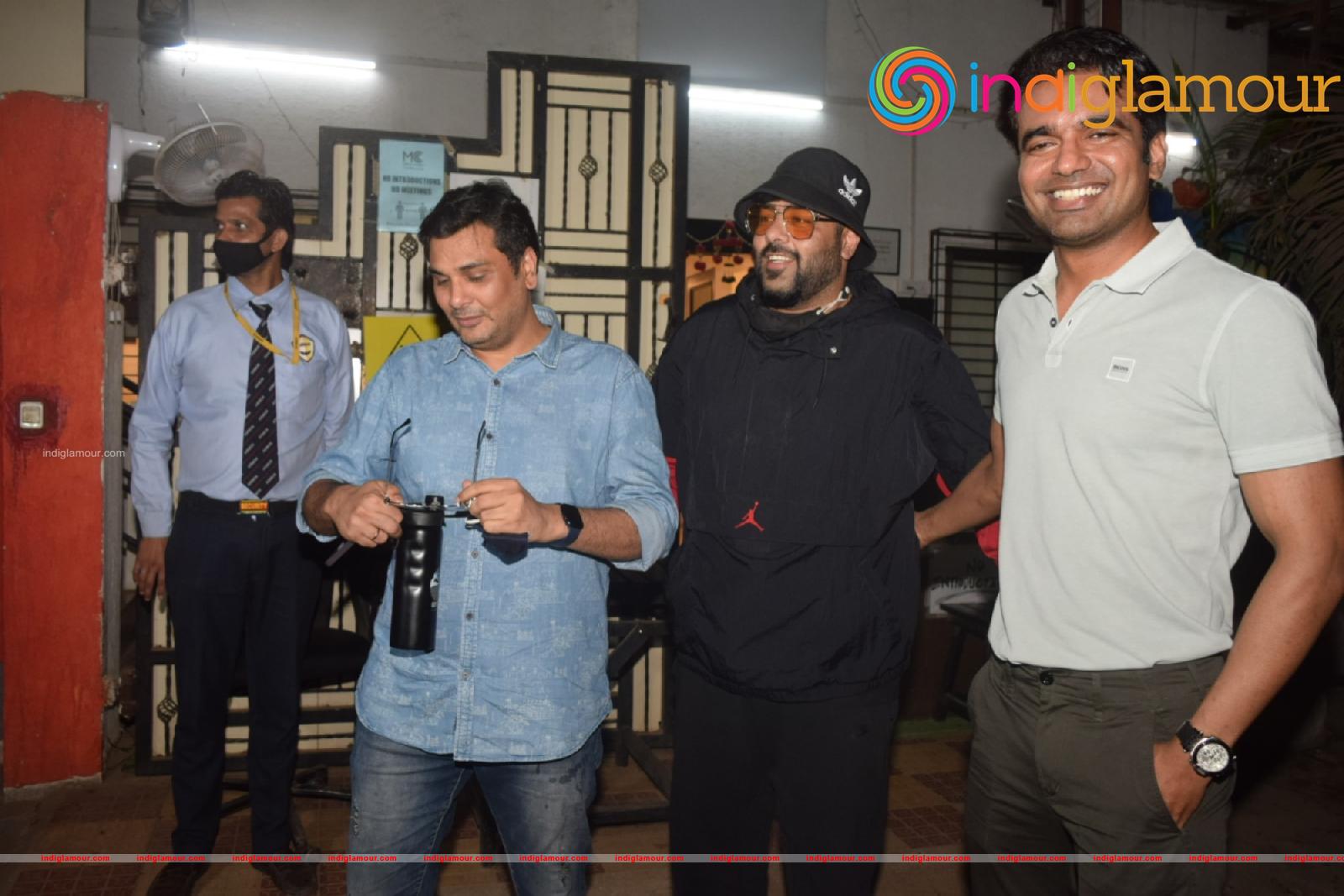 Badshah and Mukesh Chhabra Event hd photo