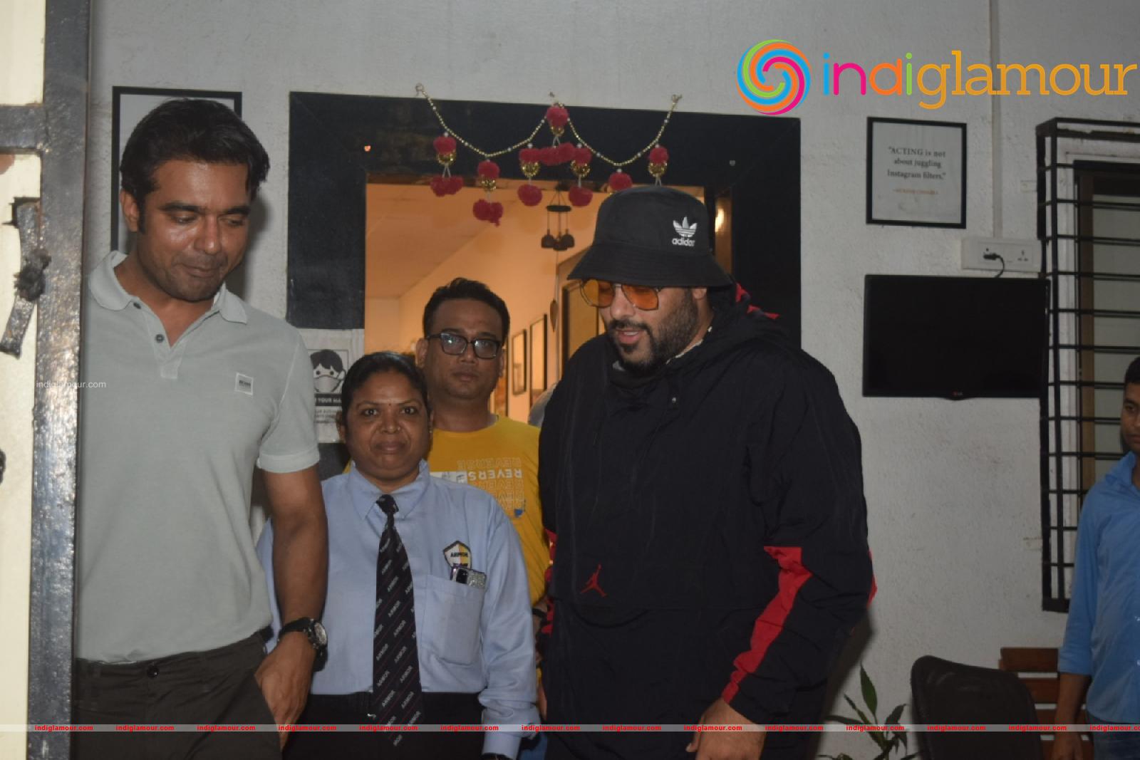 Badshah and Mukesh Chhabra Event hd photo