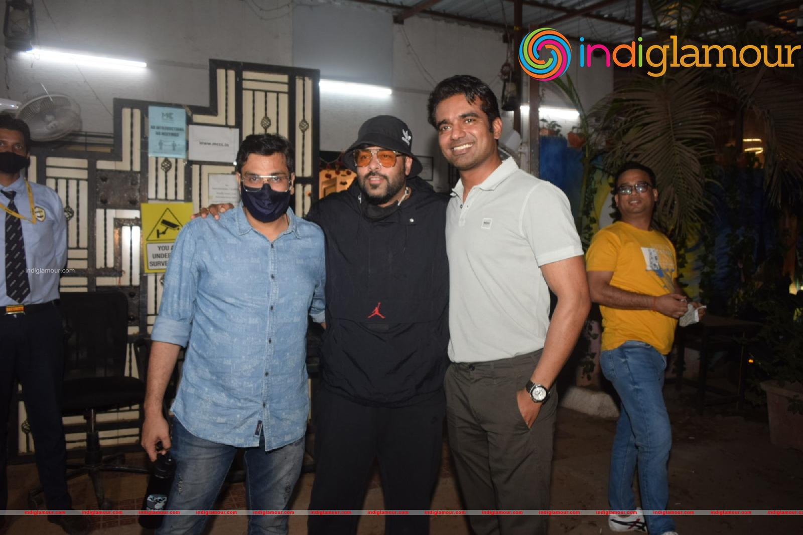 Badshah and Mukesh Chhabra Event hd photo