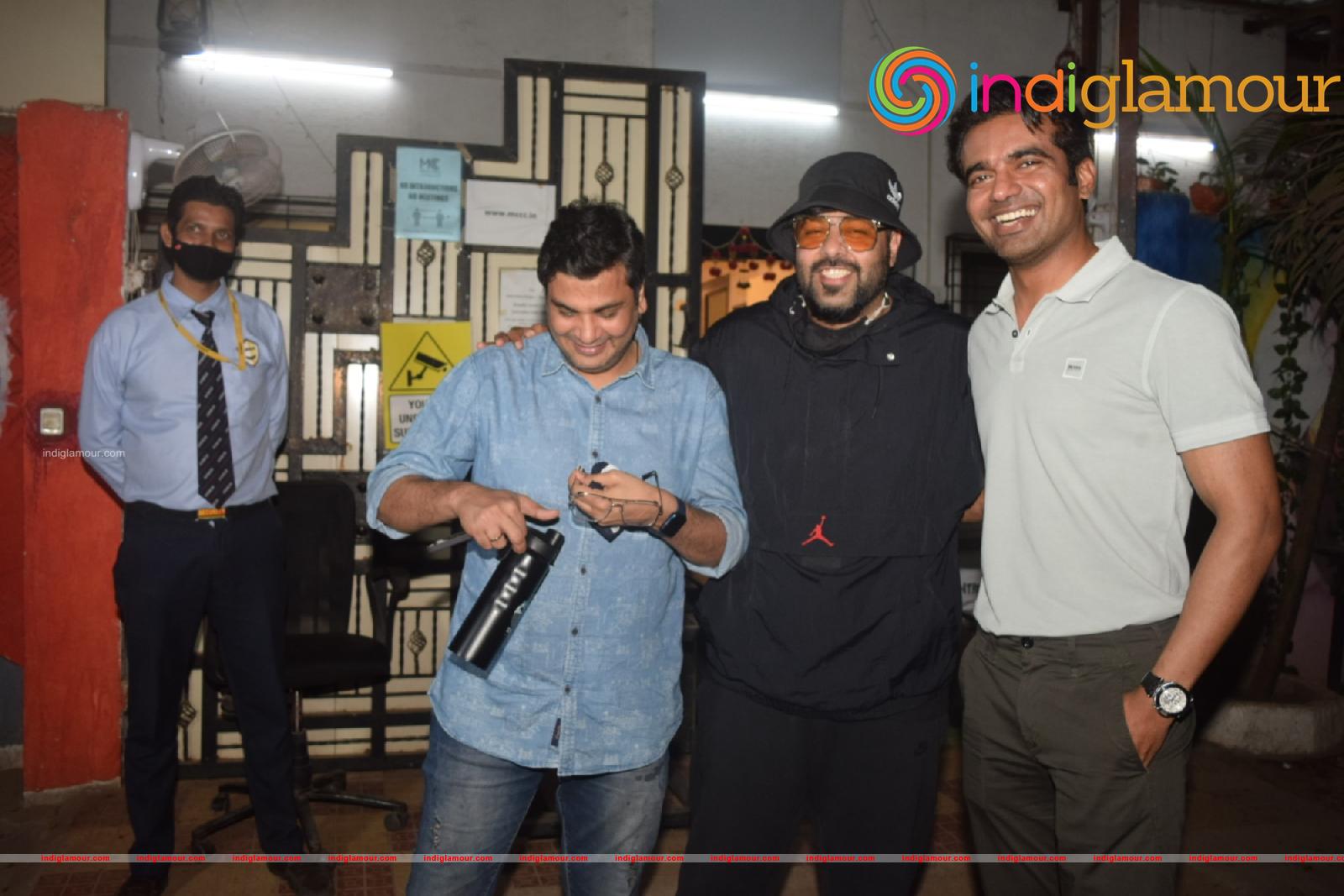 Badshah and Mukesh Chhabra Event hd photo