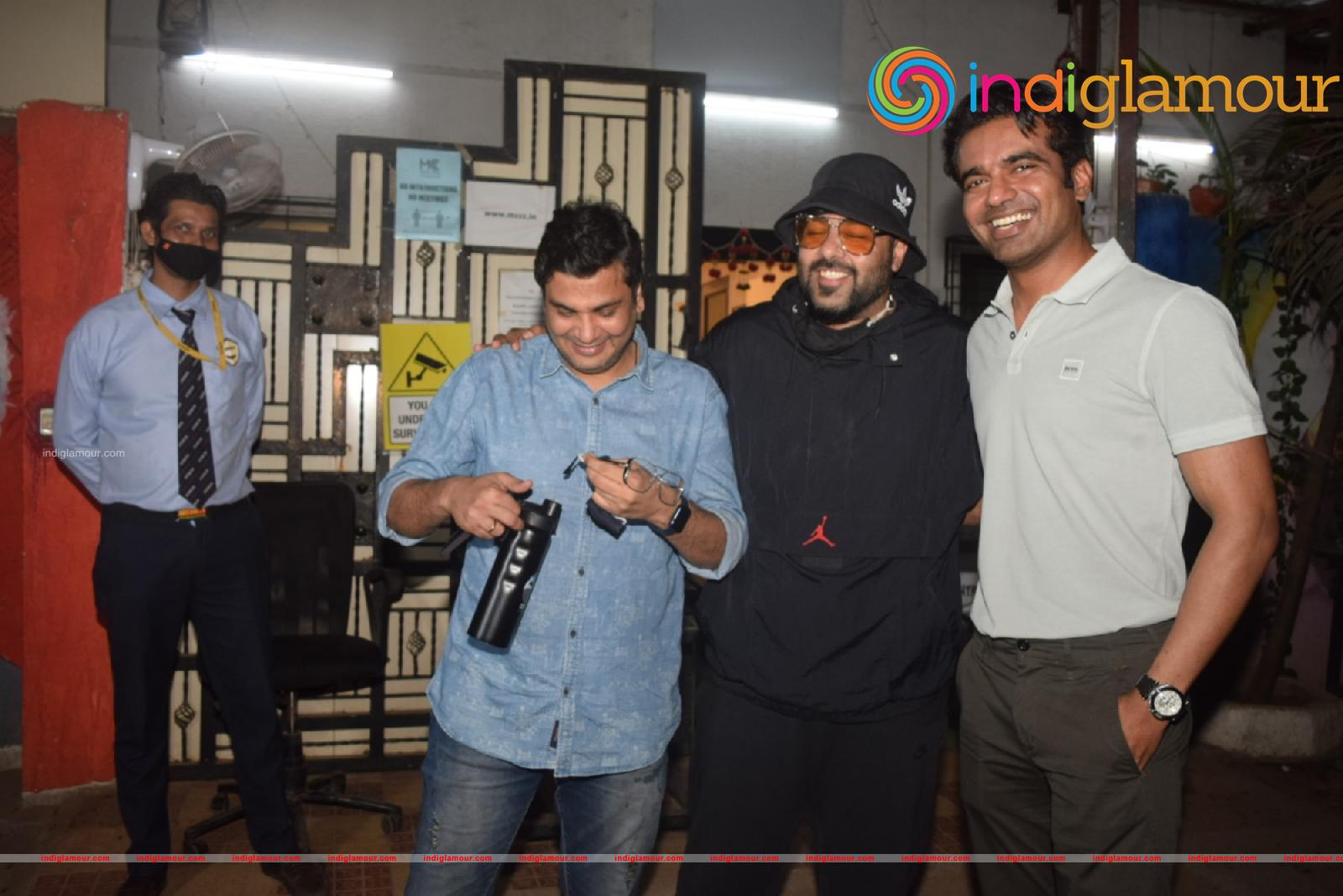 Badshah and Mukesh Chhabra Event hd photo