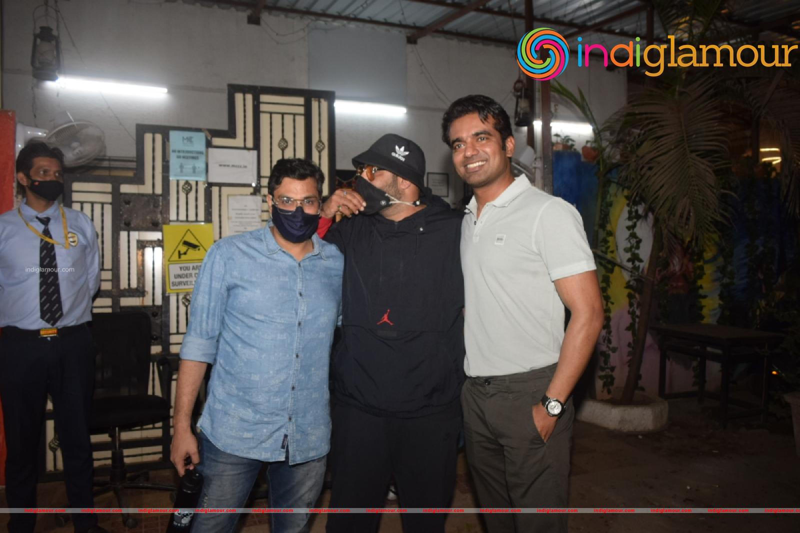 Badshah and Mukesh Chhabra Event hd photo