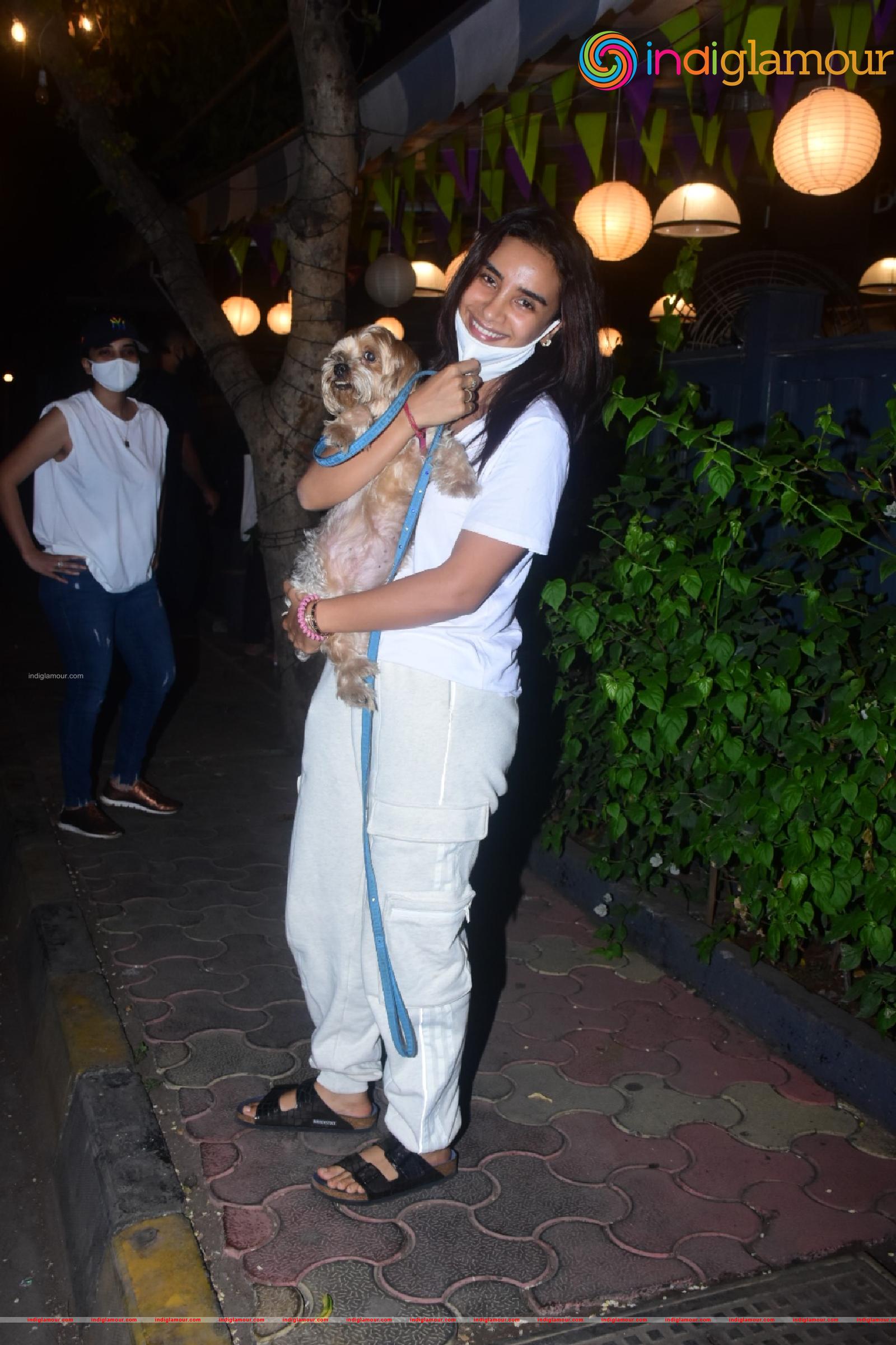 Patralekha With Her Pet Event hd photo