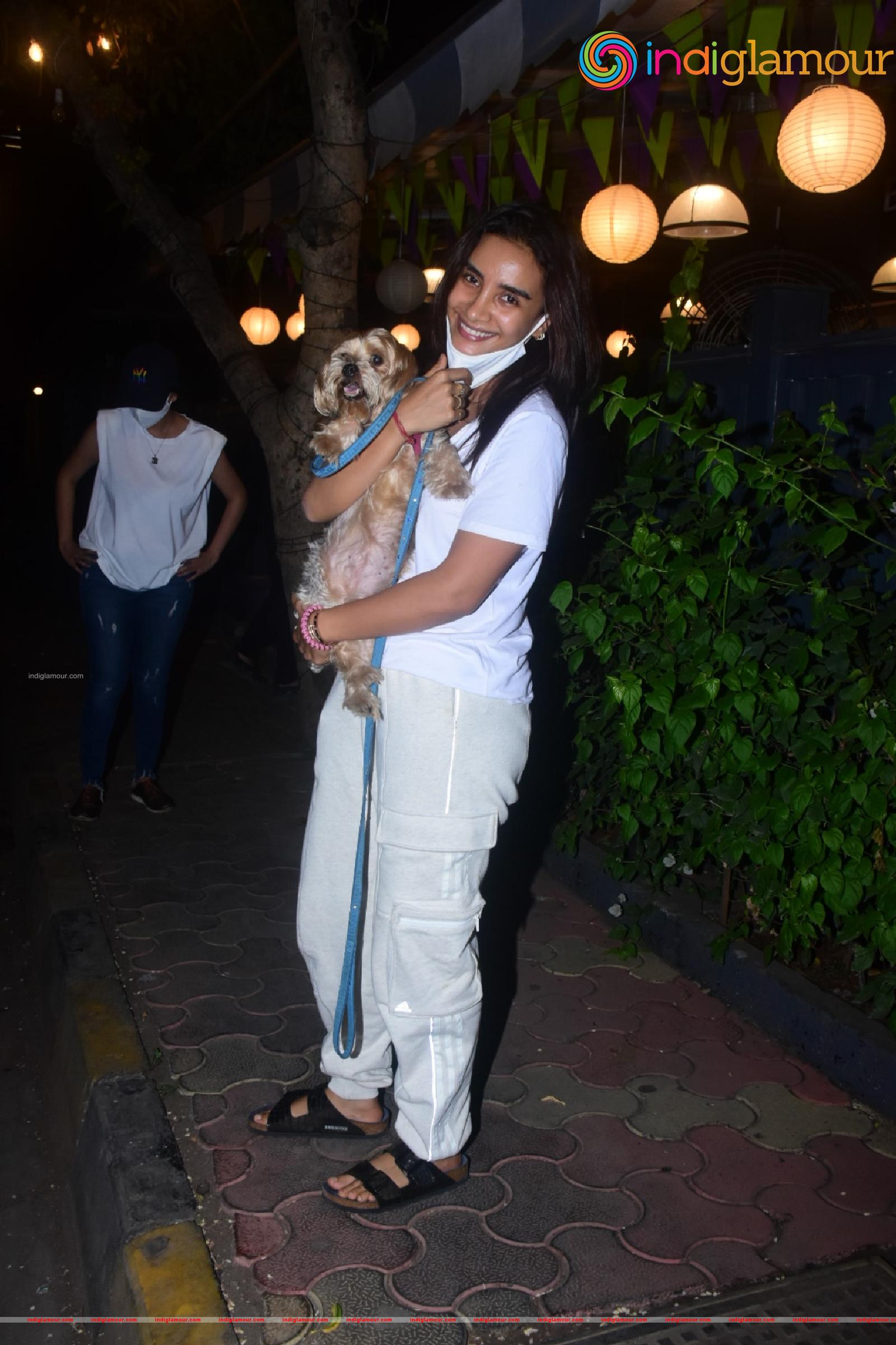Patralekha With Her Pet Event hd photo