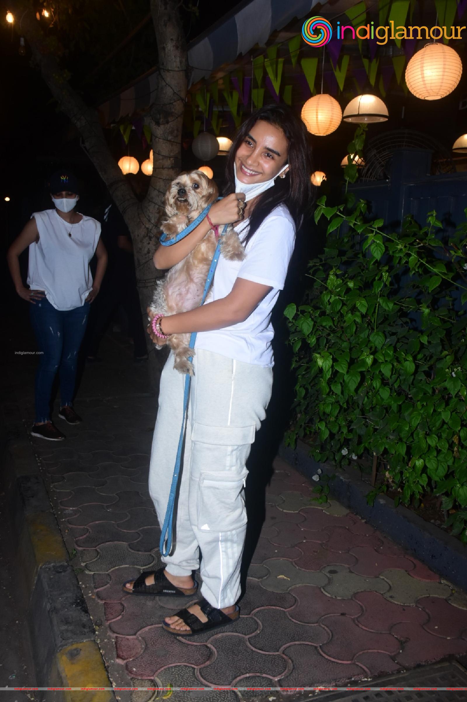 Patralekha With Her Pet Event hd photo