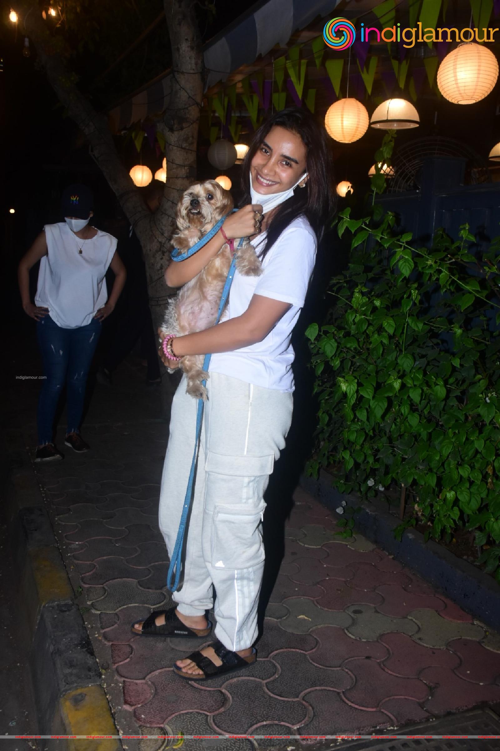 Patralekha With Her Pet Event hd photo