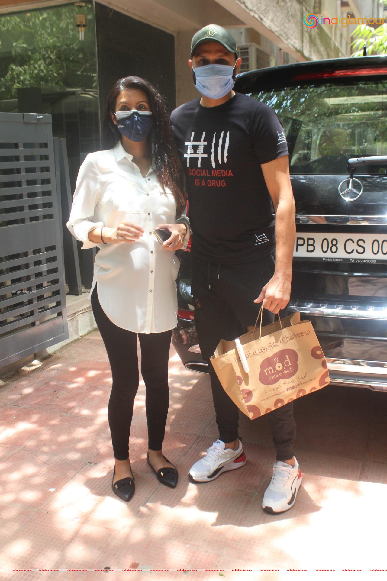 Harbhajan Singh and Geeta Basra Event hd photo