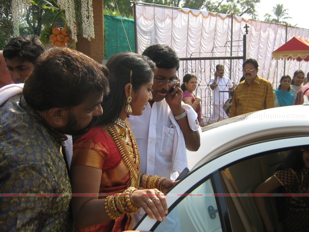 Actress Navya Nair's Wedding set 1 Event hd photo