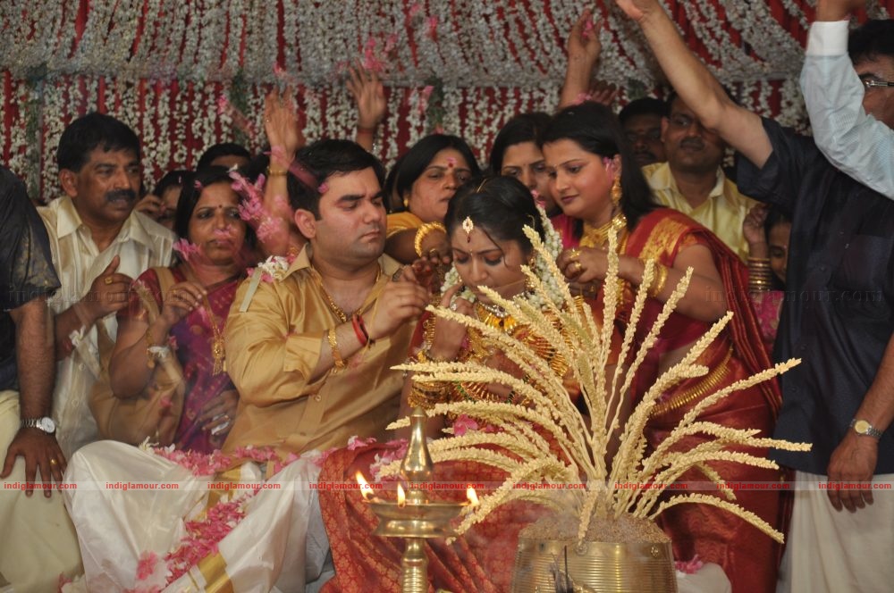 Actress Navya Nair's Wedding complete photos Event hd photo