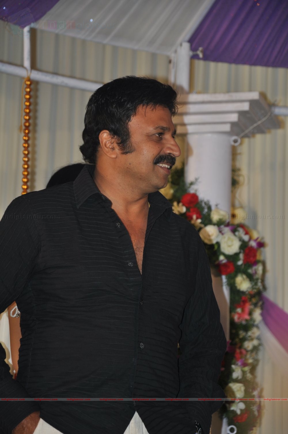 Actress Navya Nair's Wedding Reception Event hd photo