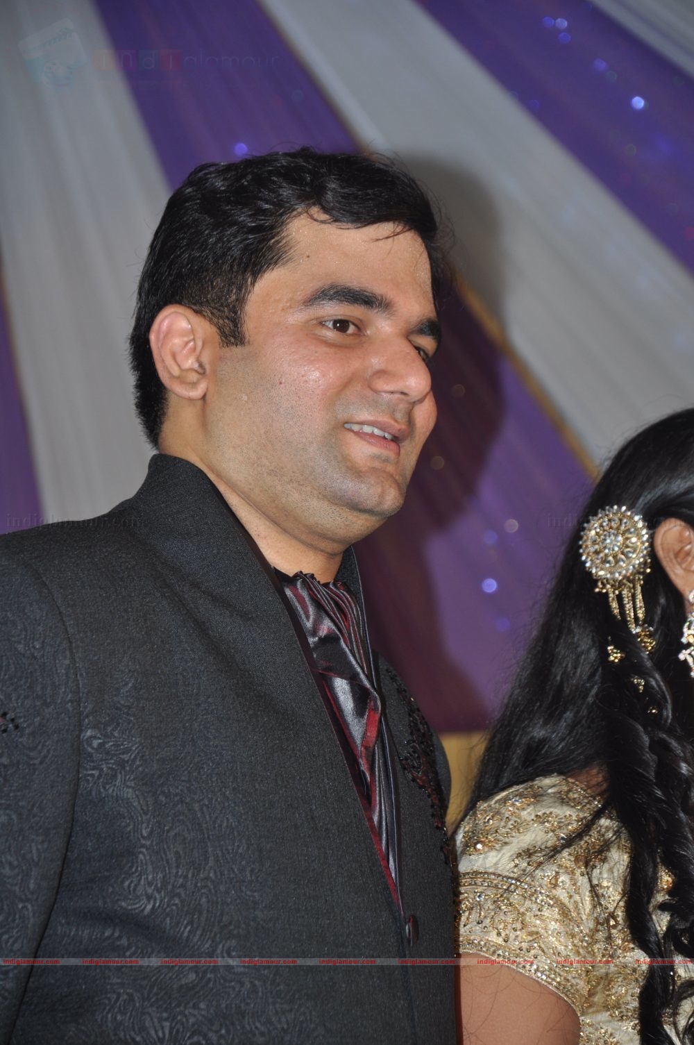 Actress Navya Nair's Wedding Reception Event hd photo