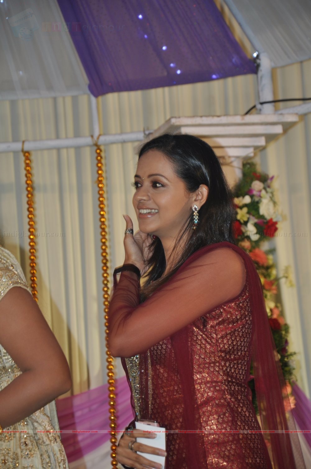 Actress Navya Nair's Wedding Reception Event hd photo