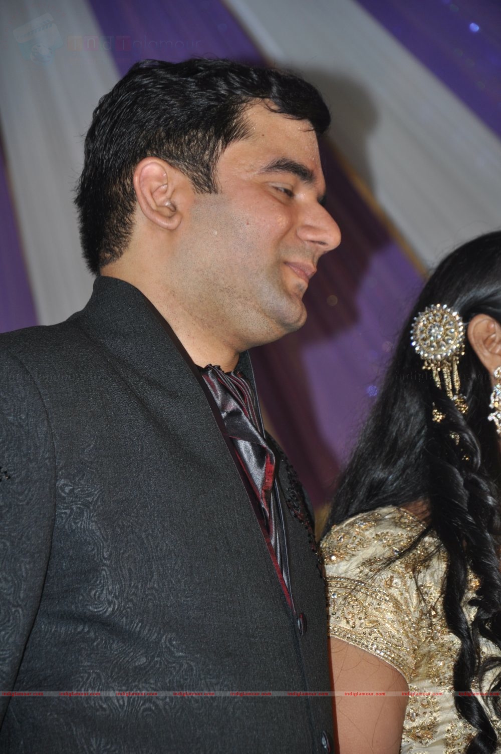 Actress Navya Nair's Wedding Reception Event hd photo