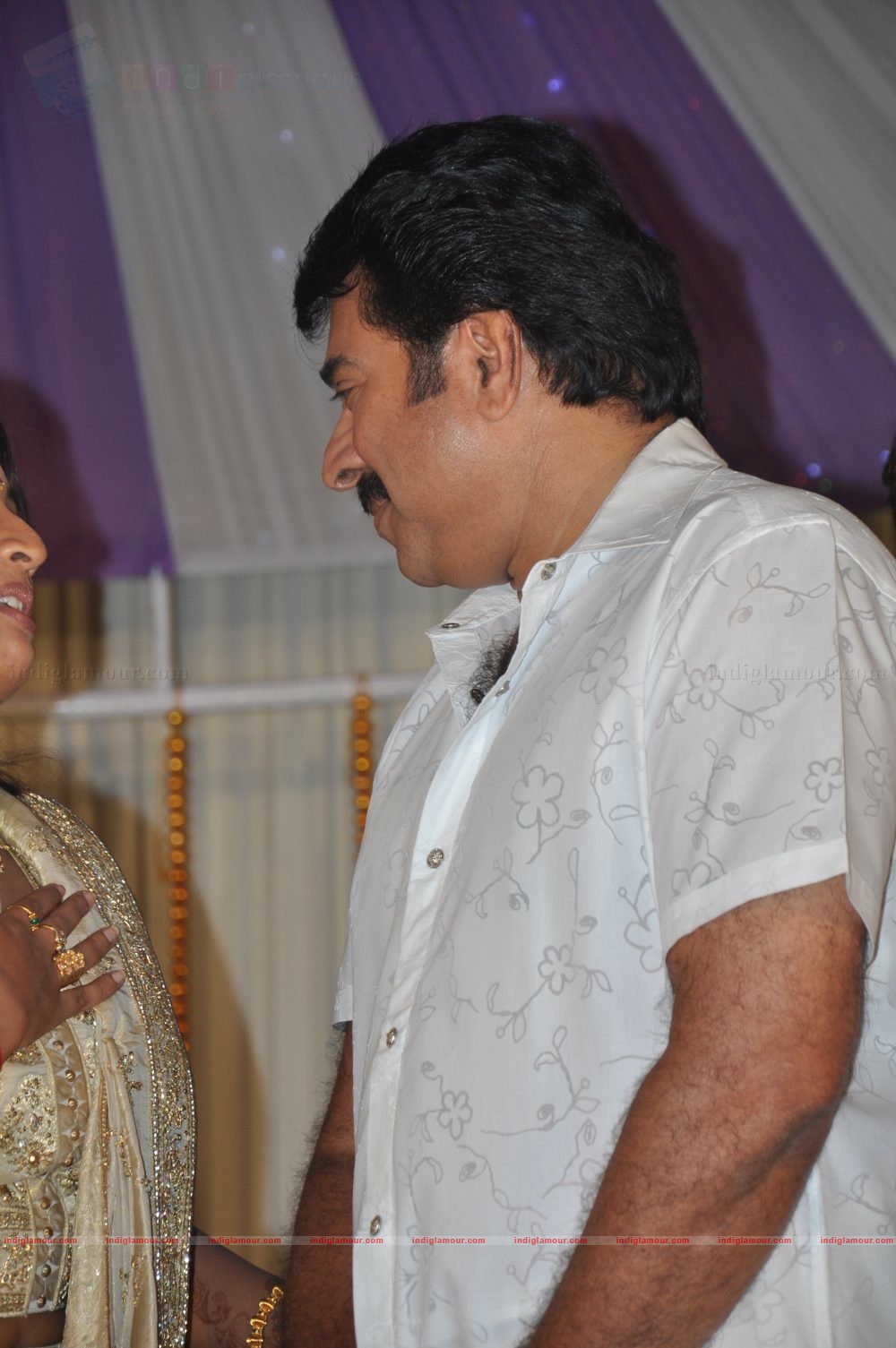 Actress Navya Nair's Wedding Reception Event hd photo