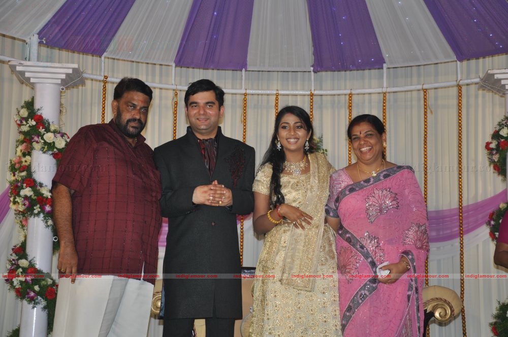 Actress Navya Nair's Wedding Reception Event hd photo