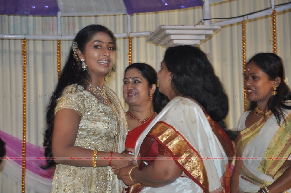 Actress Navya Nair's Wedding Reception Event hd photo