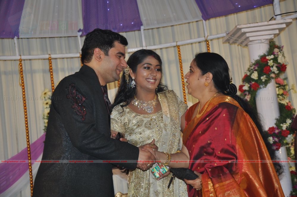 Actress Navya Nair's Wedding Reception Event hd photo