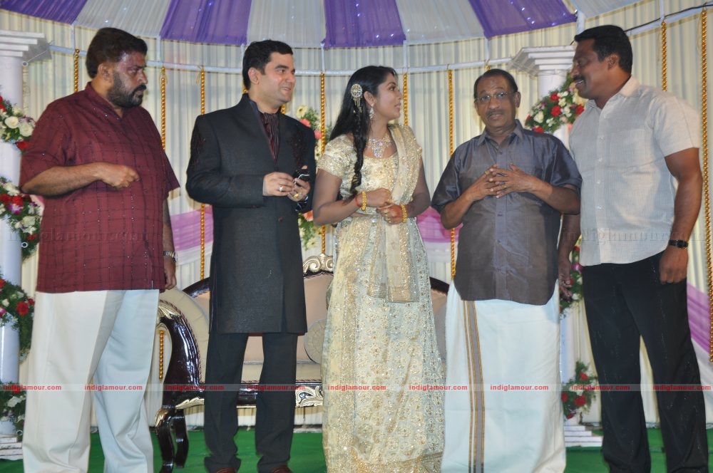 Actress Navya Nair's Wedding Reception Event hd photo