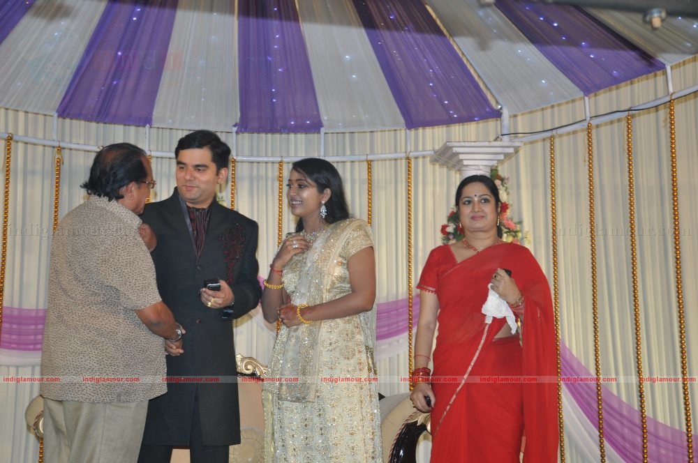 Actress Navya Nair's Wedding Reception Event hd photo