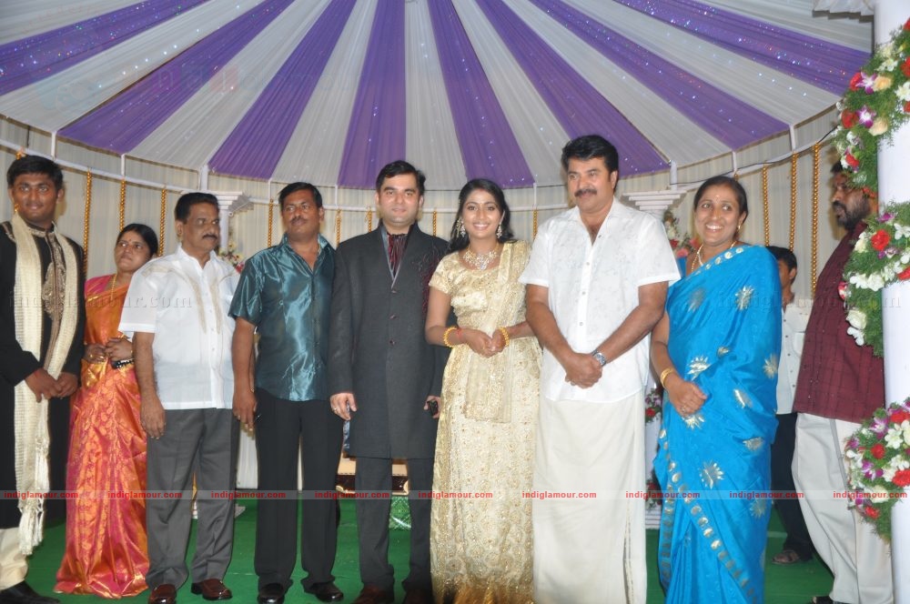 Actress Navya Nair's Wedding Reception Event hd photo