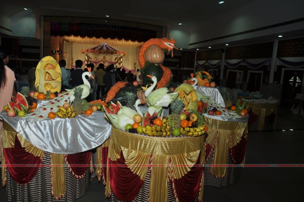 Actress Navya Nair's Wedding Reception Event hd photo