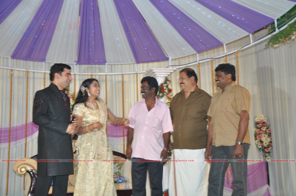 Actress Navya Nair's Wedding Reception Event hd photo