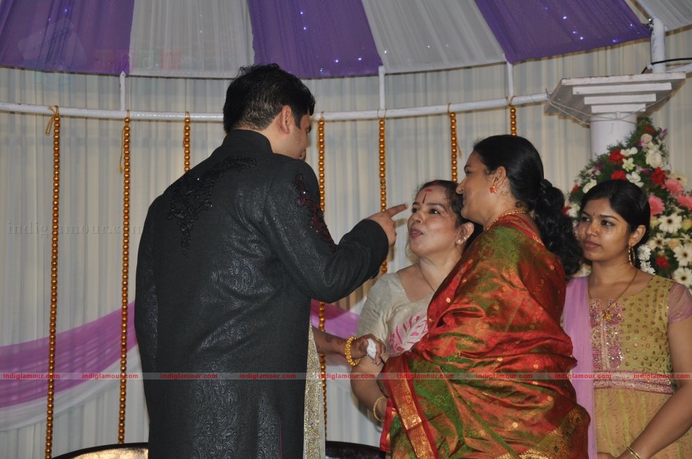 Actress Navya Nair's Wedding Reception Event hd photo