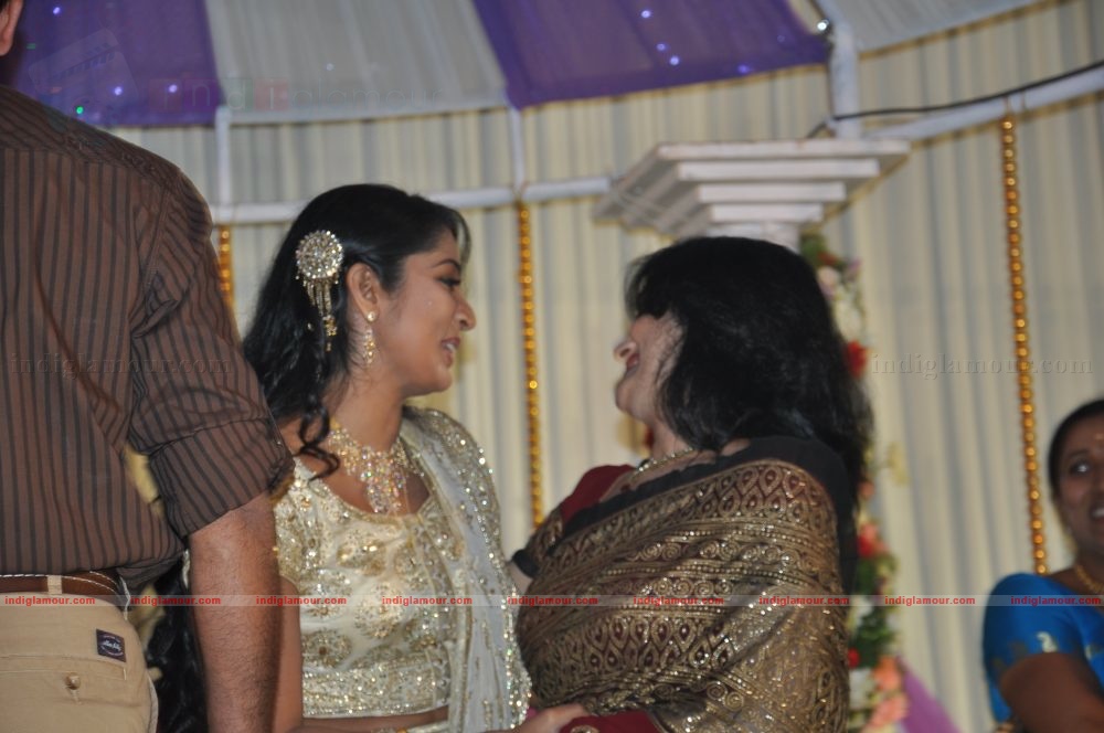 Actress Navya Nair's Wedding Reception Event hd photo