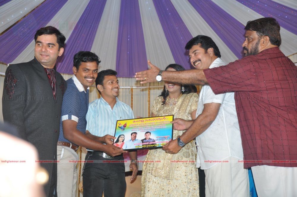Actress Navya Nair's Wedding Reception Event hd photo