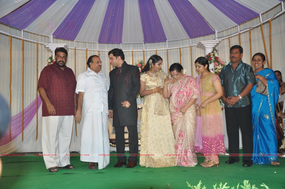 Actress Navya Nair's Wedding Reception Event hd photo