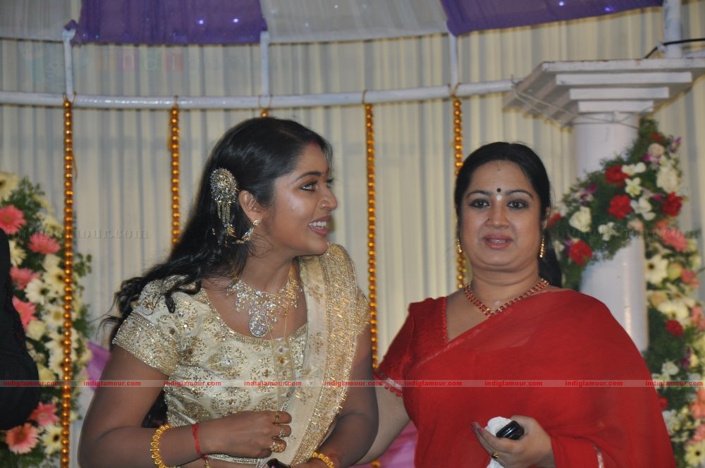 Actress Navya Nair's Wedding Reception Event hd photo