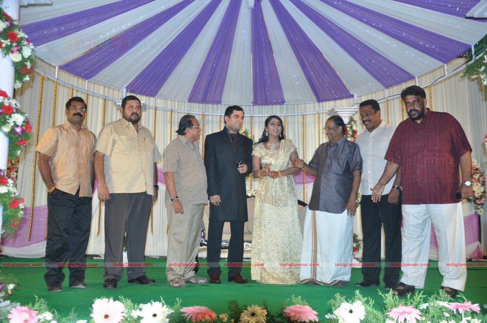 Actress Navya Nair's Wedding Reception Event hd photo