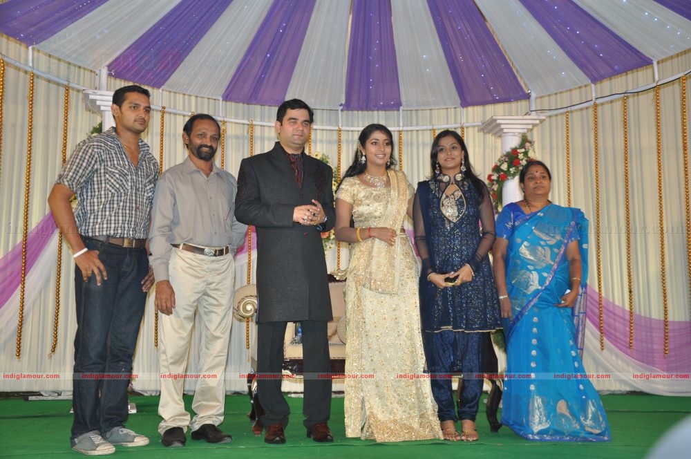 Actress Navya Nair's Wedding Reception Event hd photo