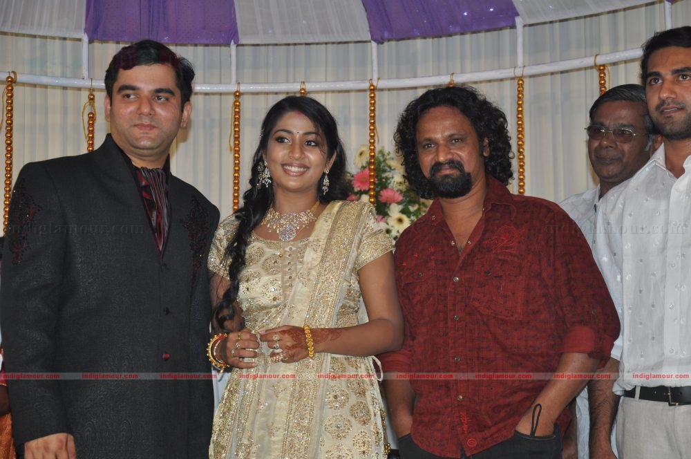 Actress Navya Nair's Wedding Reception Event hd photo